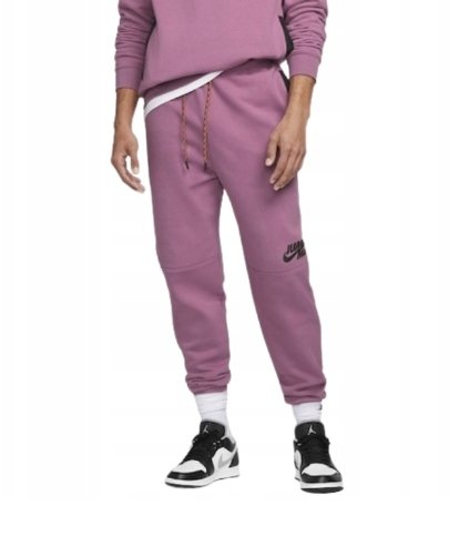 Spodnie dresowe Nike Air Jordan Męskie Jumpman Fioletowe DJ0260-507 r. S