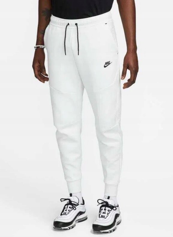Spodnie dresowe męskie Nike białe DV0538-121 r. XL