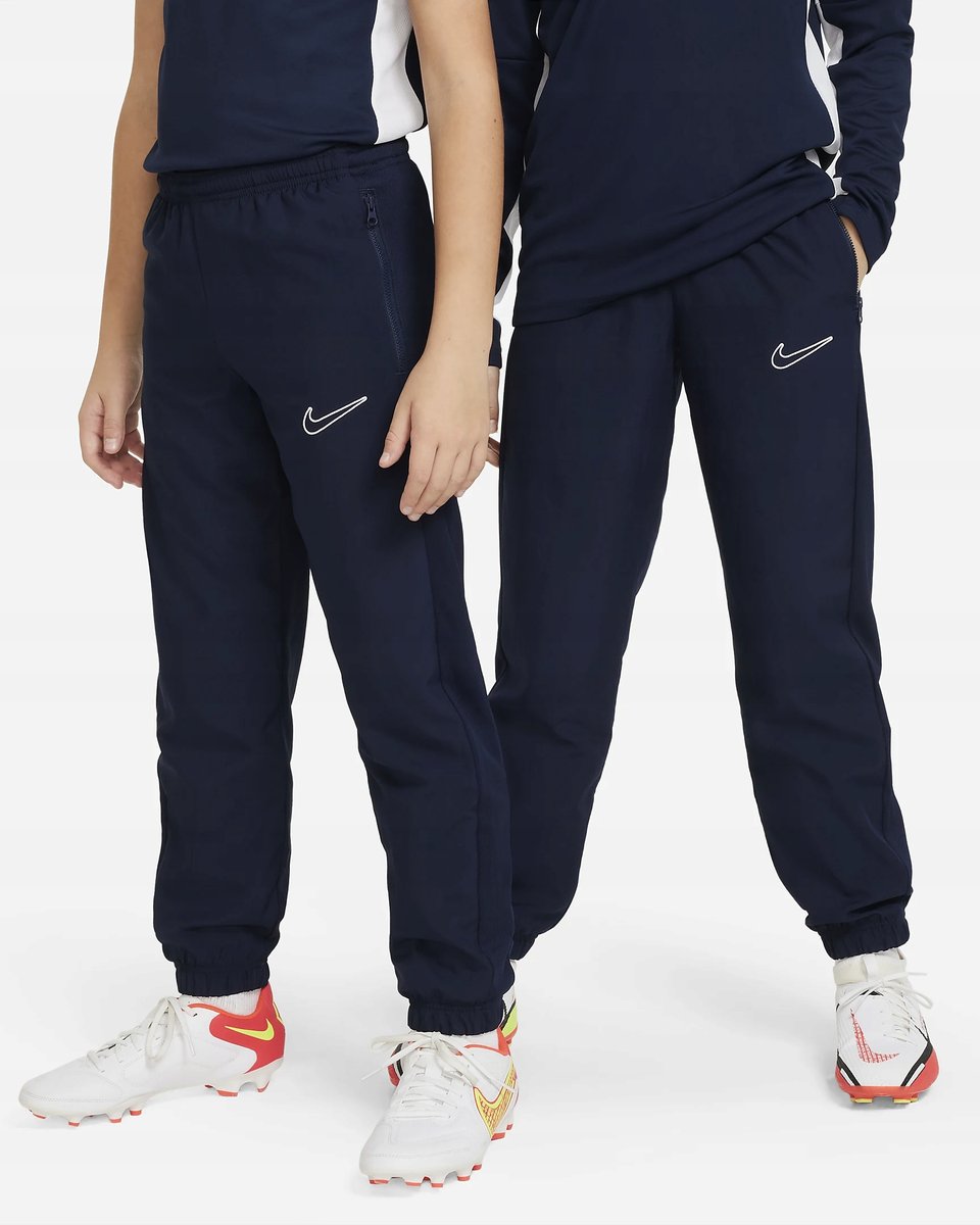 Spodnie dresowe piłkarskie dla dużych dzieci Nike Dri-FIT DX5486-451 r. XL