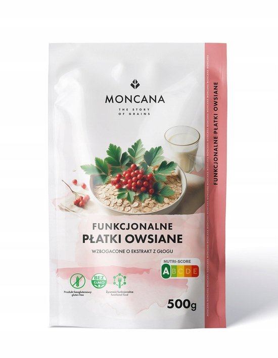 Owsianka Bezglutenowa z Głogiem 400g Serce & Energia Moncana BIO