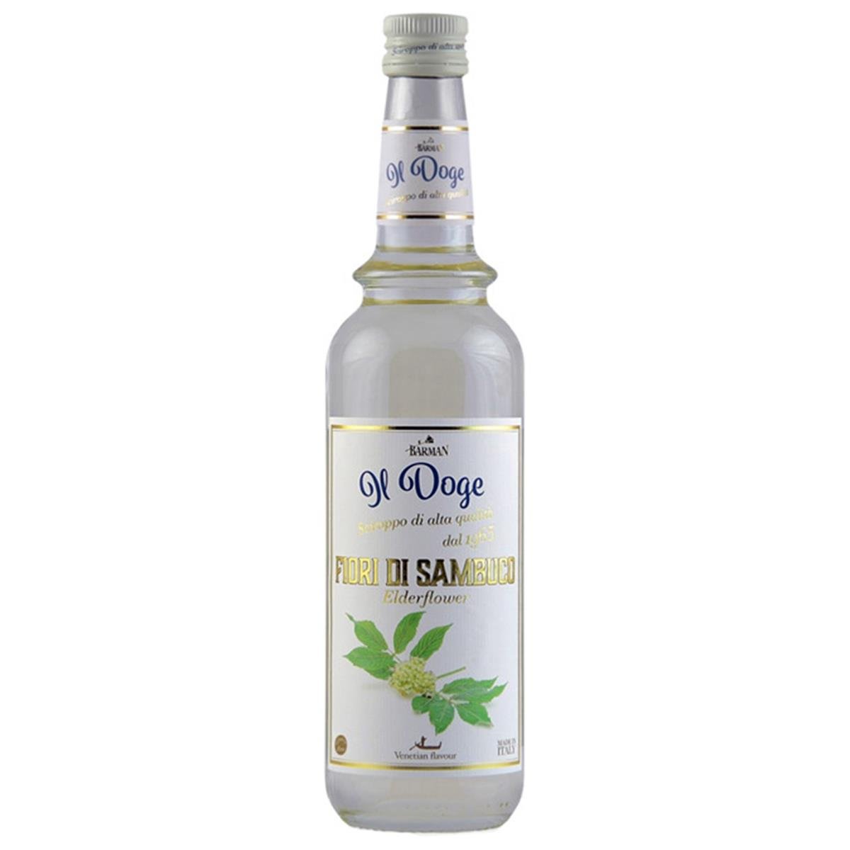 Syrop barmański, do drinków CZARNY BEZ 700 ml