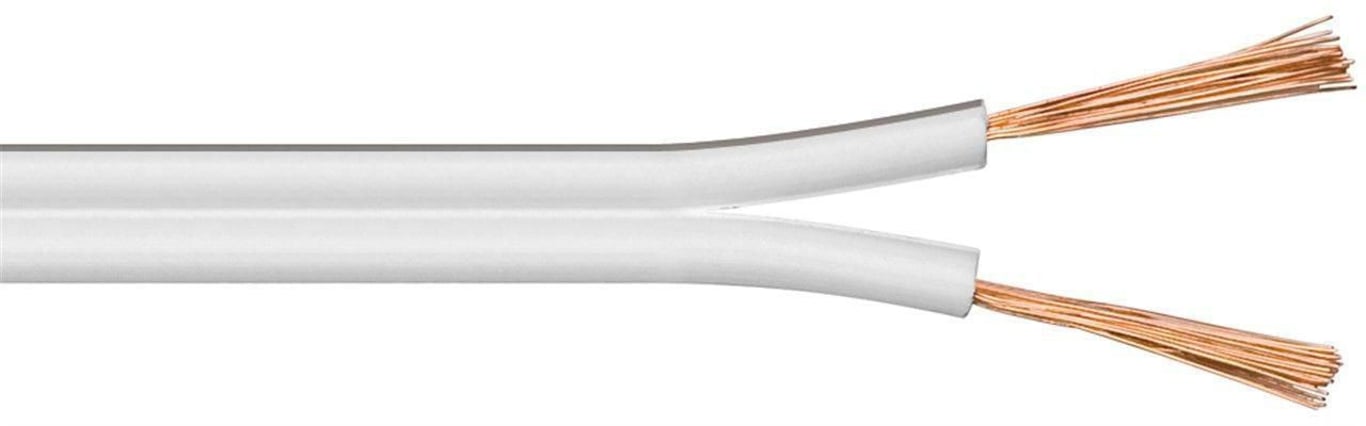Microconnect AUDSPEAKER13-100 kabel audio 100 m Biały