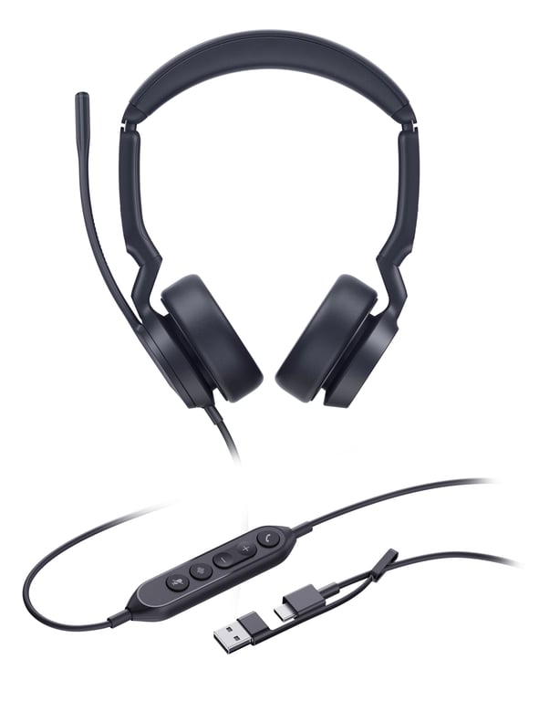Yealink UH44 Dual UC USB-C/A  Czarny