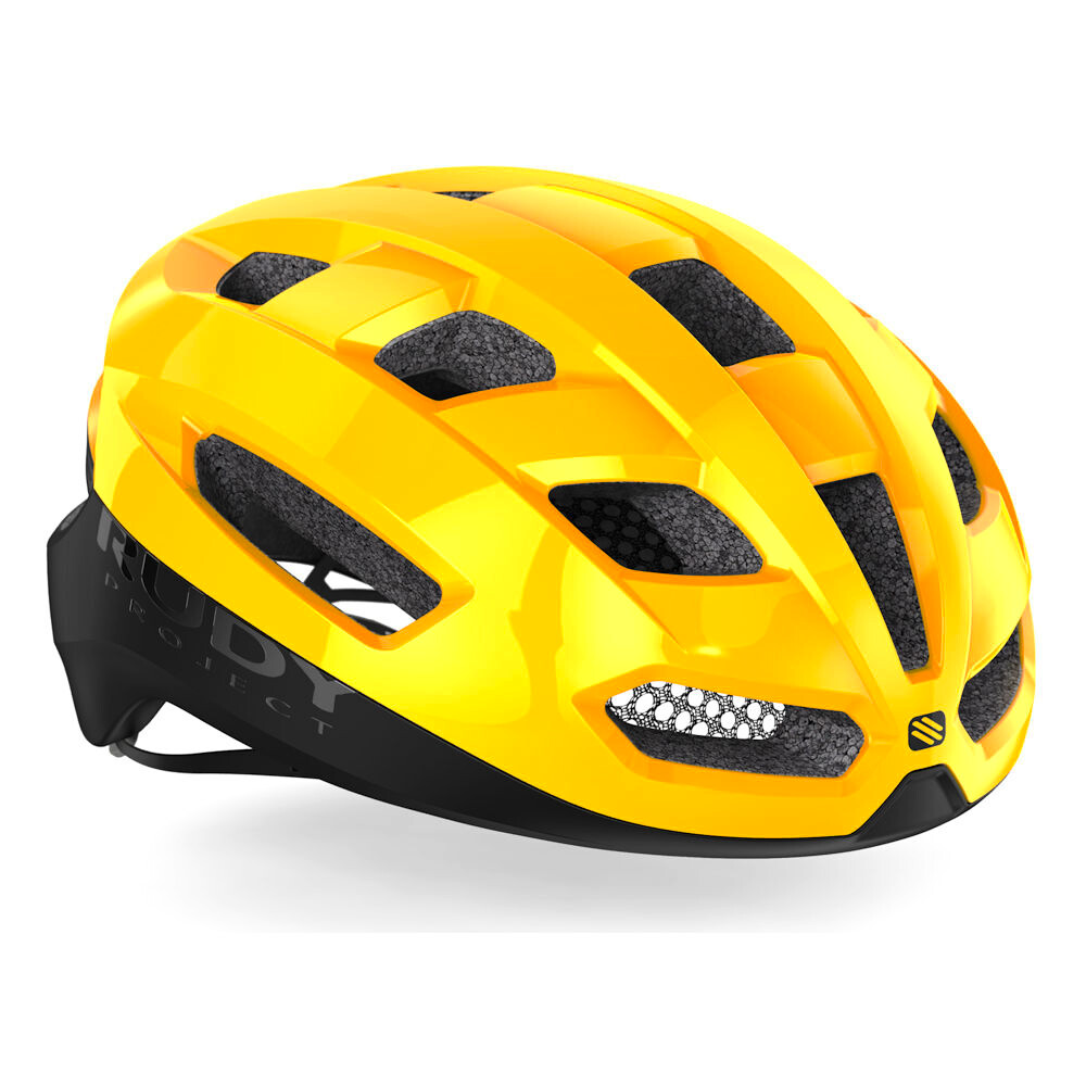 Kask rowerowy Rudy Project Skudo Mango Shiny L