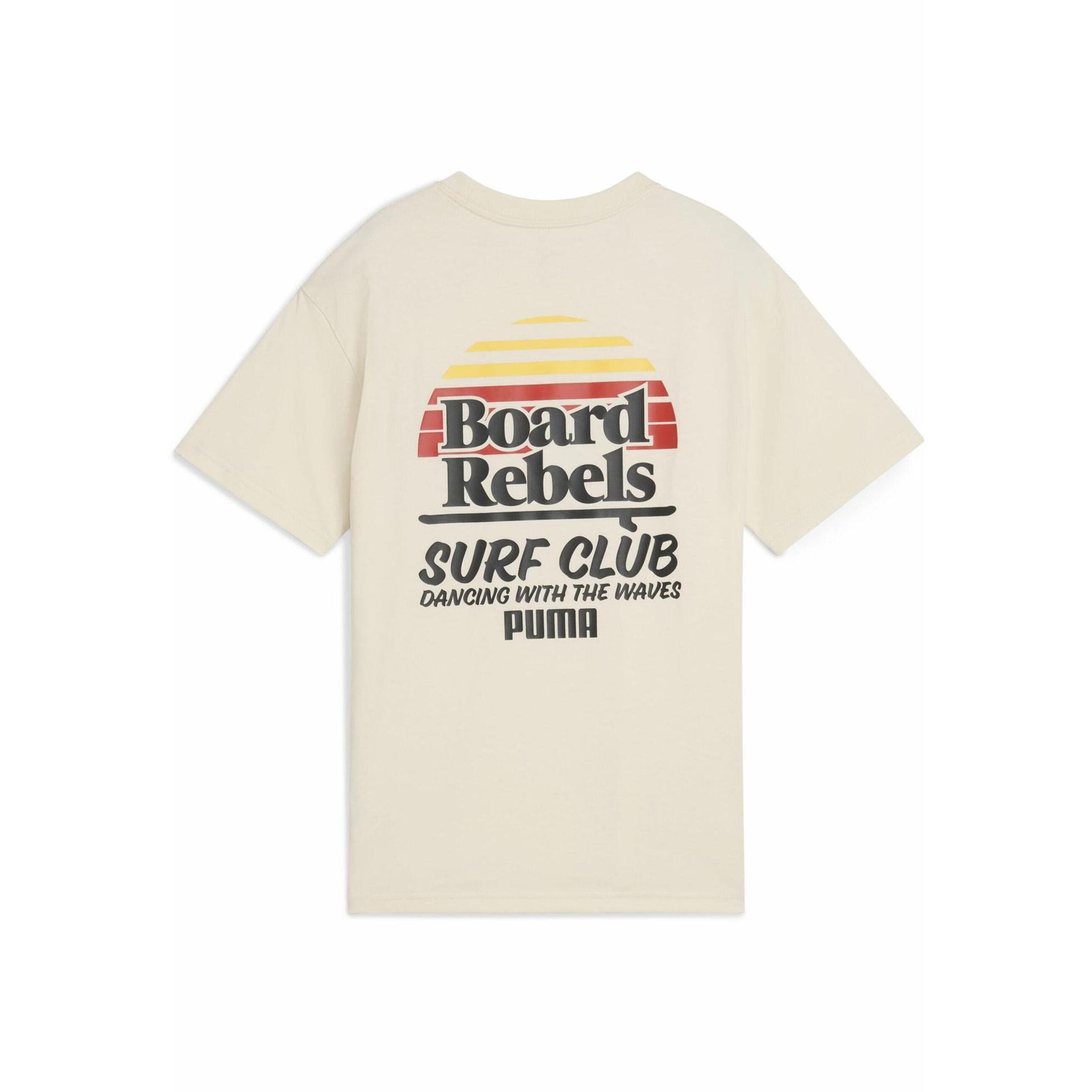 Młodzieżowa koszulka Mid 90s z grafiką PUMA Alpine Snow White