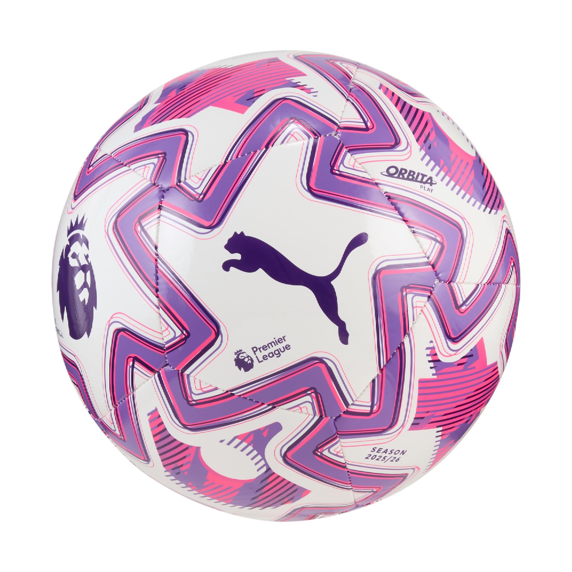 Akcesoria sportowe Puma 08471701 pilka PUMA Orbita Play PL Brilliance PUM Różowe