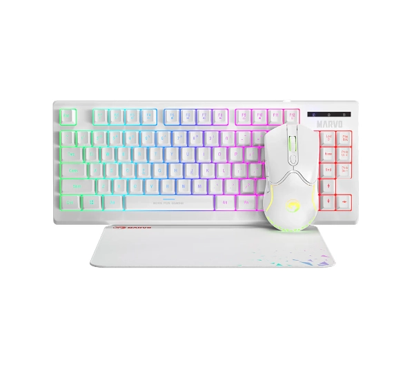 Marvo CM310 RGB Biały