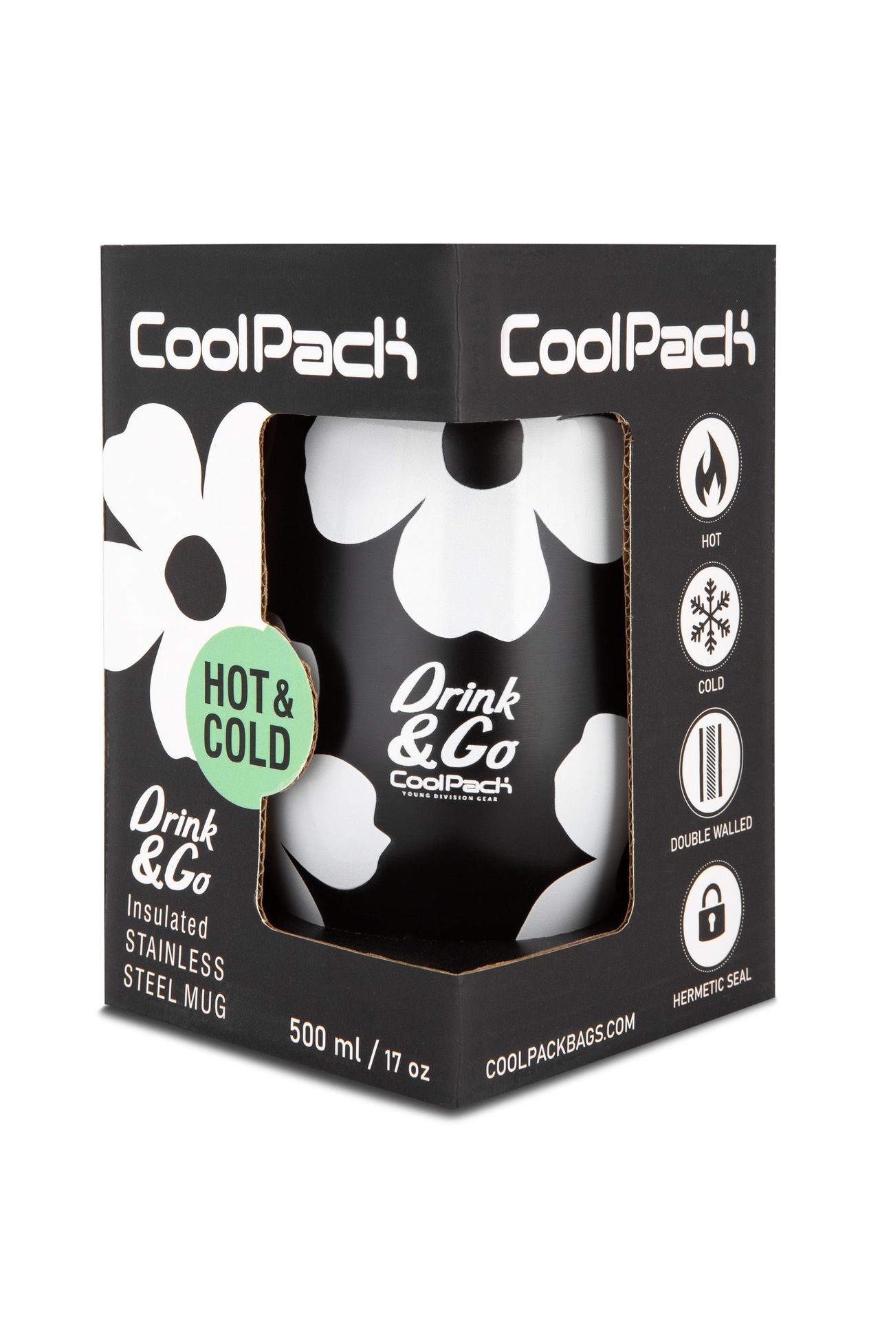 Kubek termiczny 500ml Coolpack Coffee Mug Miss Flores Jasmi - kubek