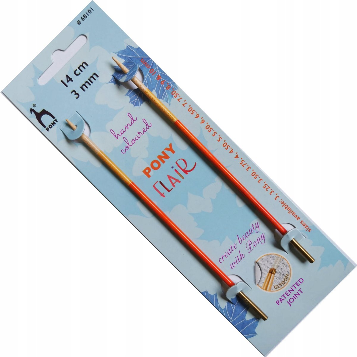 końcówki drutów 14cm 3mm PONY FLAIR 68101 do łączenia z żyłką