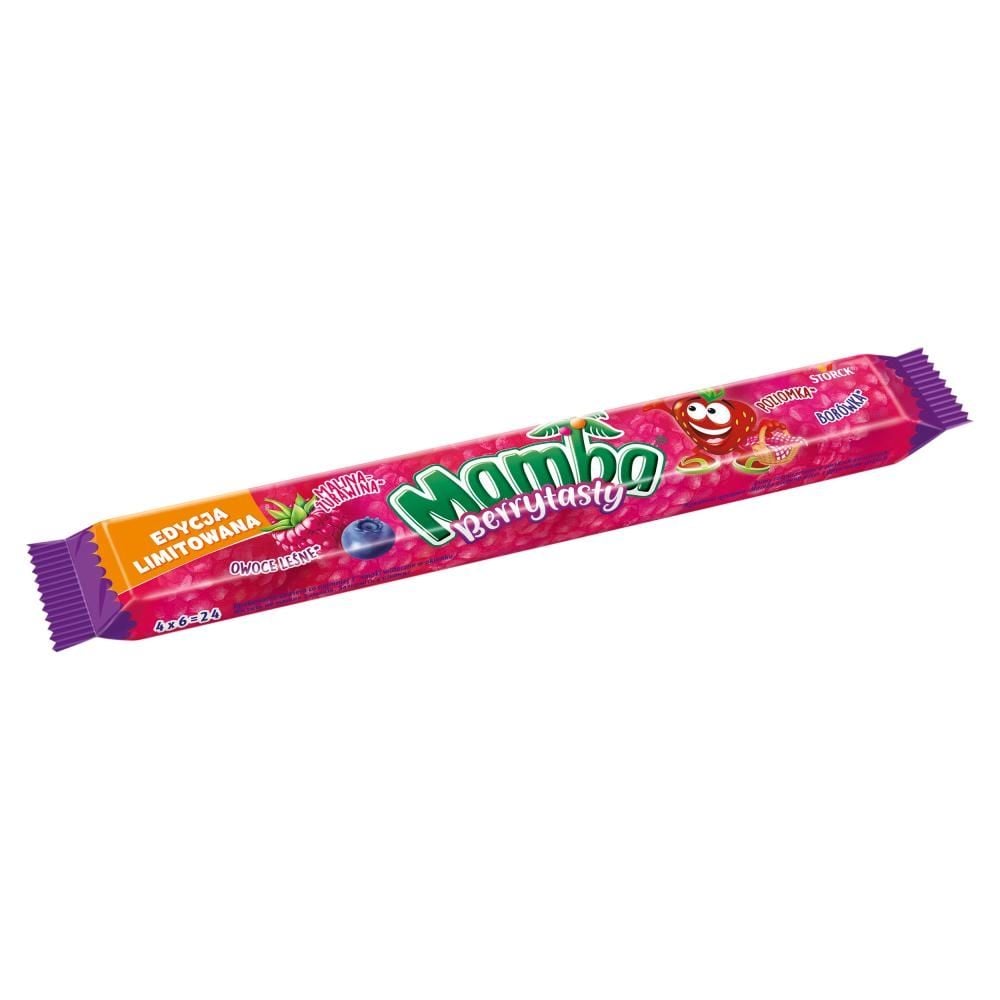 Mamba Berrytasty Gumy rozpuszczalne o smakach owocowych 106 g (4 x 26,5 g)