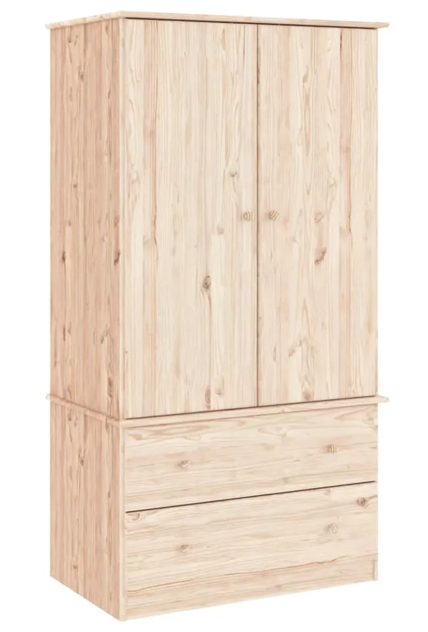 Minimalistyczna szafa dwudrzwiowa M1-K92