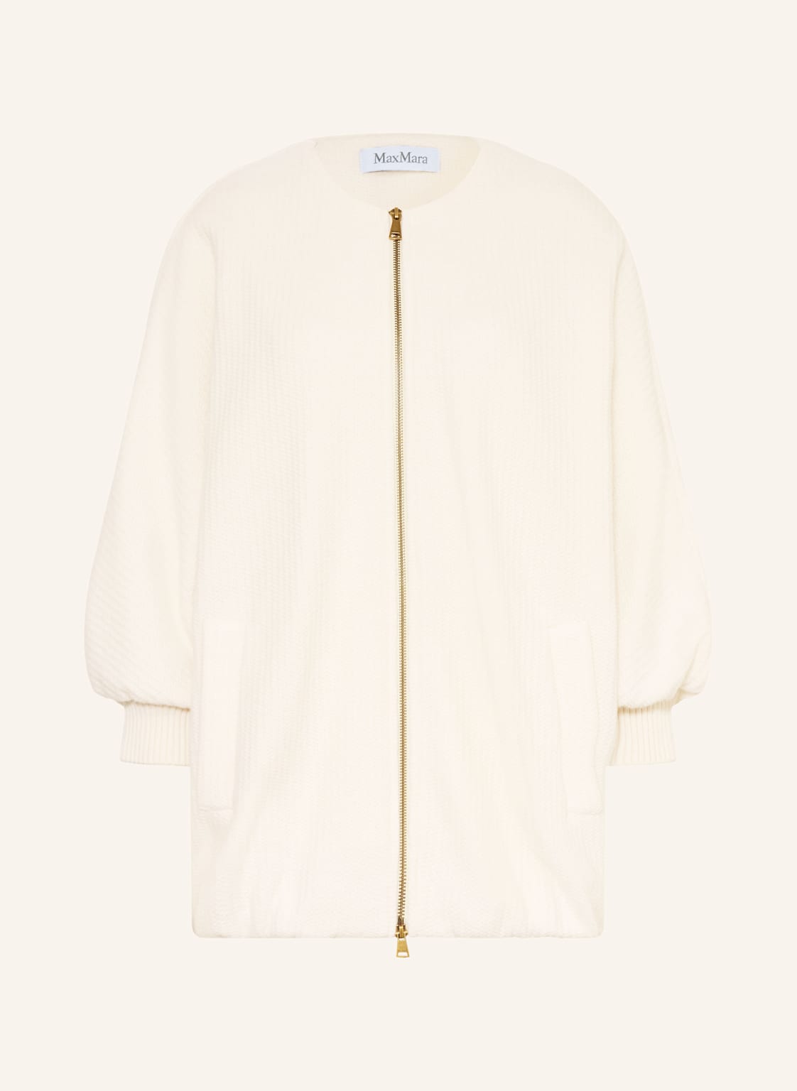 Max Mara Kardigan Cirino weiss