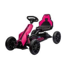 Gokart na pedały Speedster różowy - zabawka