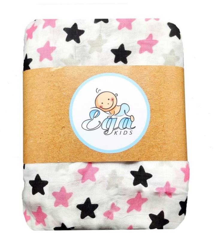 Ega Kids Pieluszka Bambus Kocyk Otulacz Super Miękka 120x120 cm
