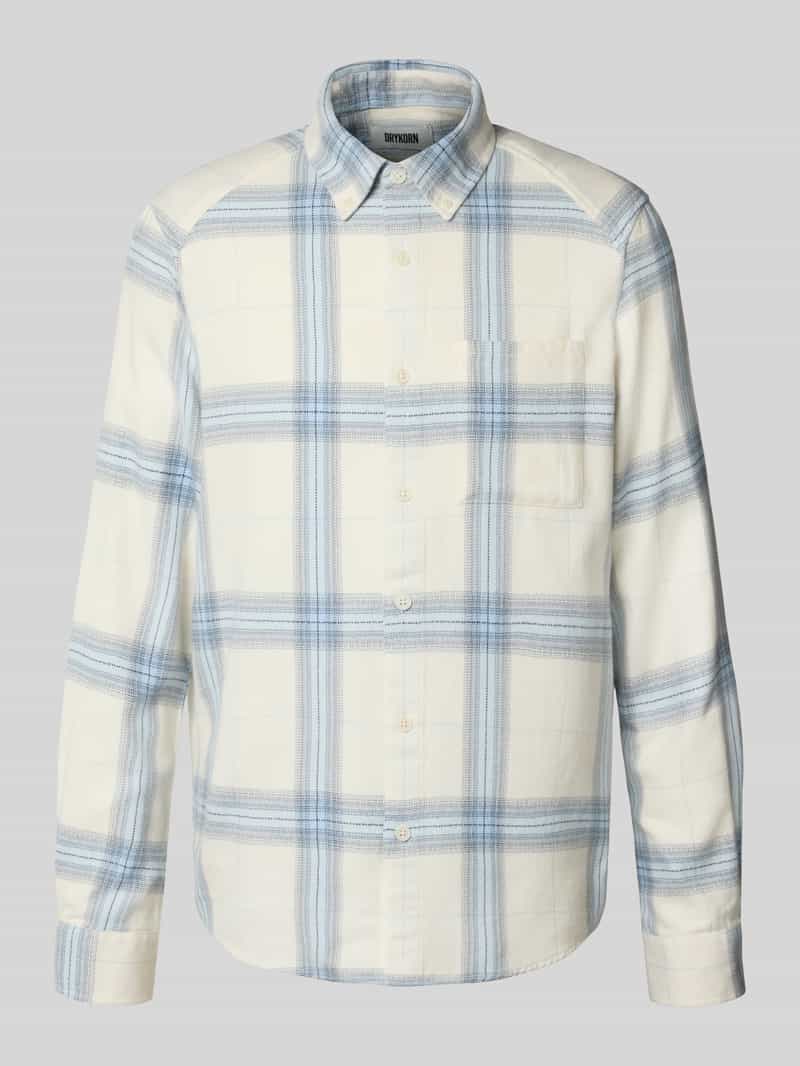 Koszula casualowa o kroju slim fit z kołnierzykiem typu button down model ‘LIET’