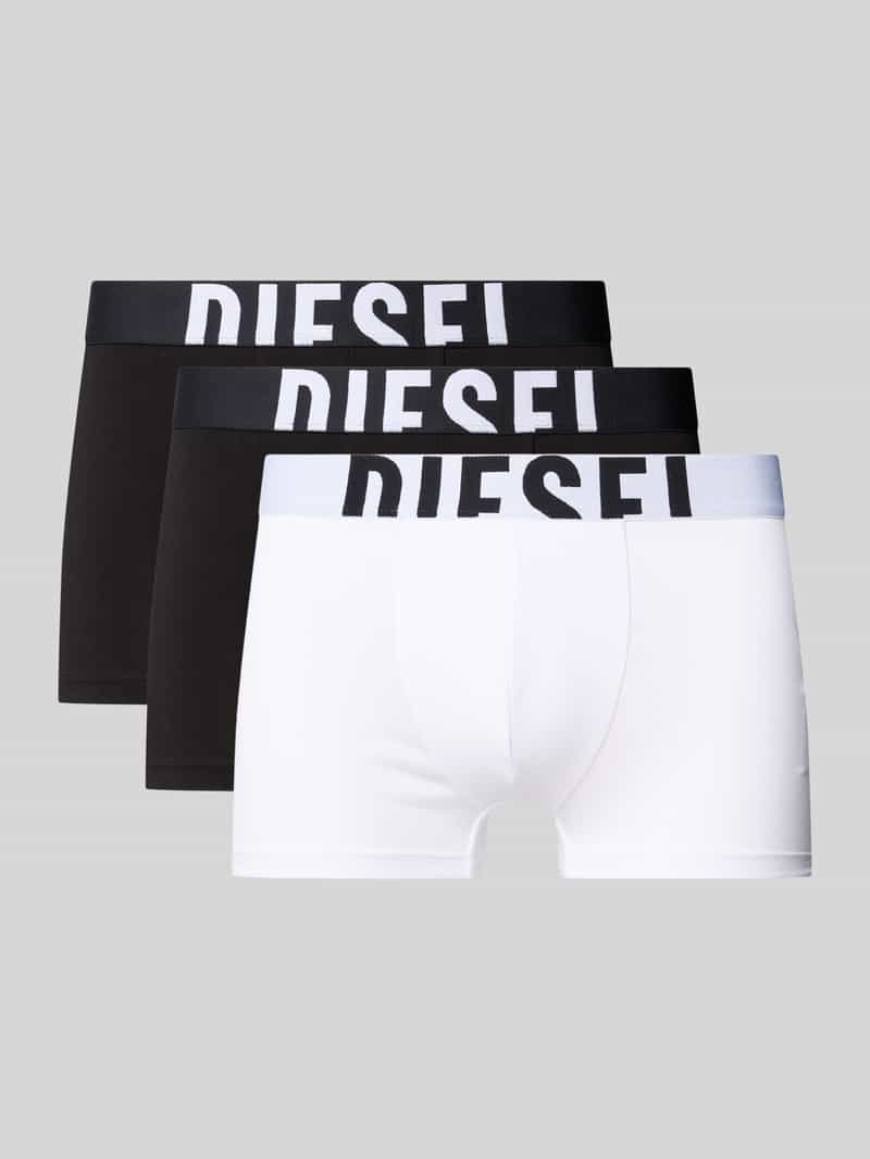Obcisłe bokserki z elastycznym pasem w zestawie 3 szt.