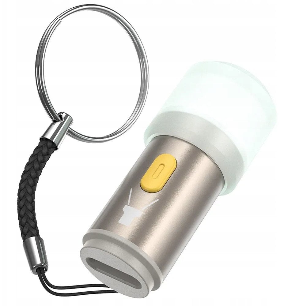 Adapter USB C do LED light Hoco UA38A złoty