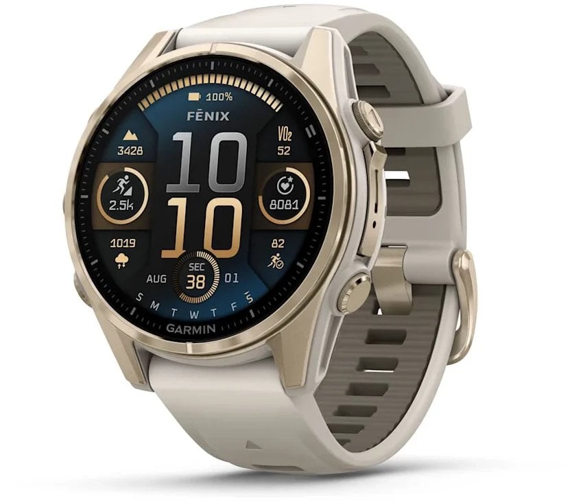 Zegarek Smartwatch Damski Garmin 010-02903-11 beżowy
