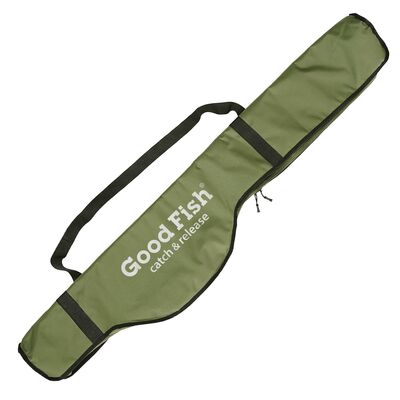 Pokrowiec wędkarski dwukomorowy 1,25 m Voyager GoodFish