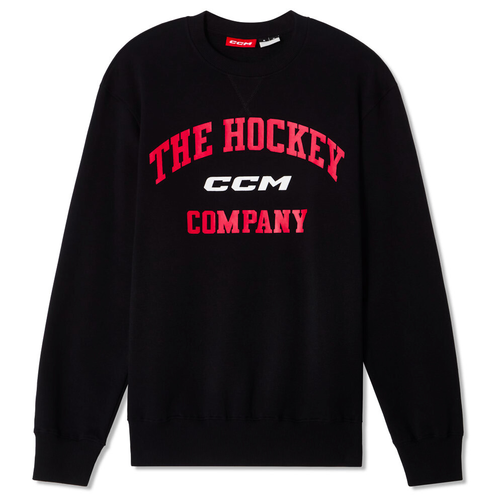 Bluza dziecięca CCM Athleisure Crew Black L