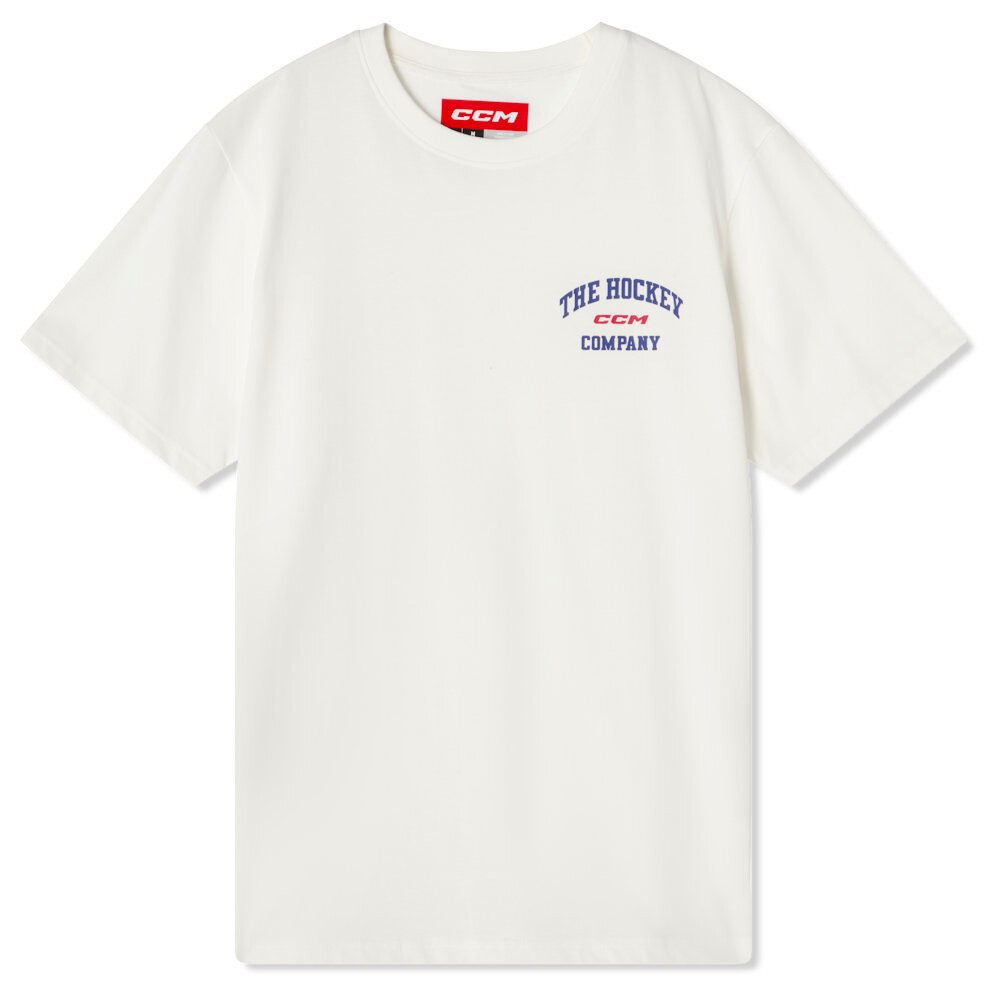 Koszulka dziecięca CCM Athleisure Tee Blanc M