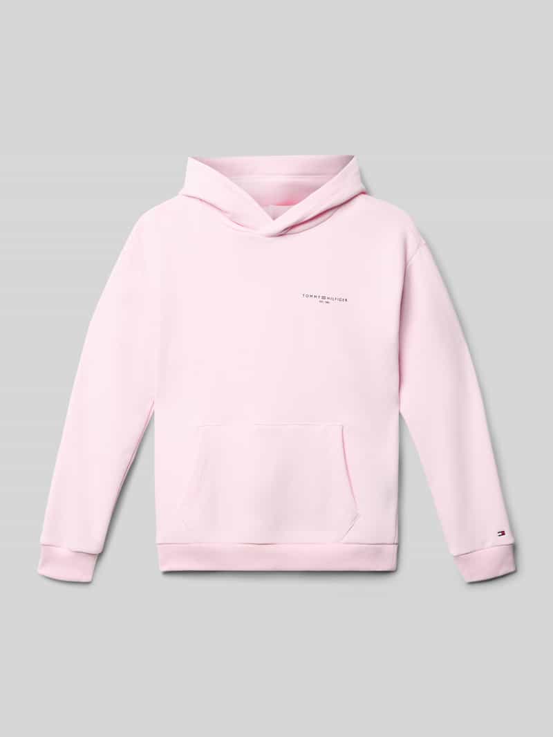Bluza z kapturem i detalami z logo