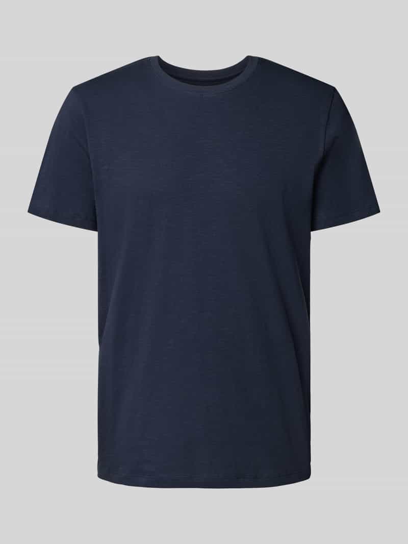 T-shirt o kroju regular fit z czystej bawełny model ‘ASPEN’