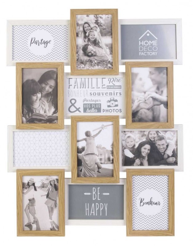 Ramka LIVO na 12 zdjęć multirama biel