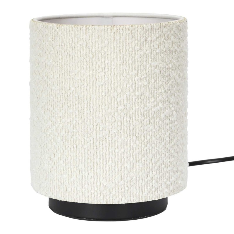 Lampa stołowa MOONA boucle krem 25 cm