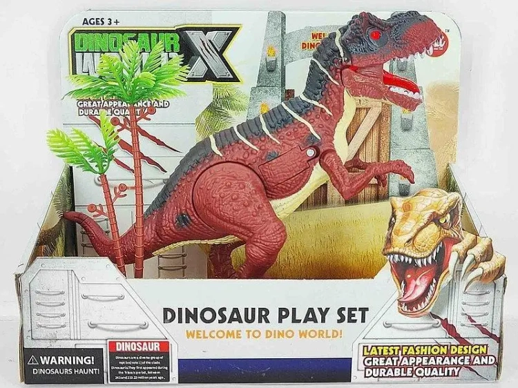 Dinozaur na baterie ruchomy, światło i dźwięk - ADAR