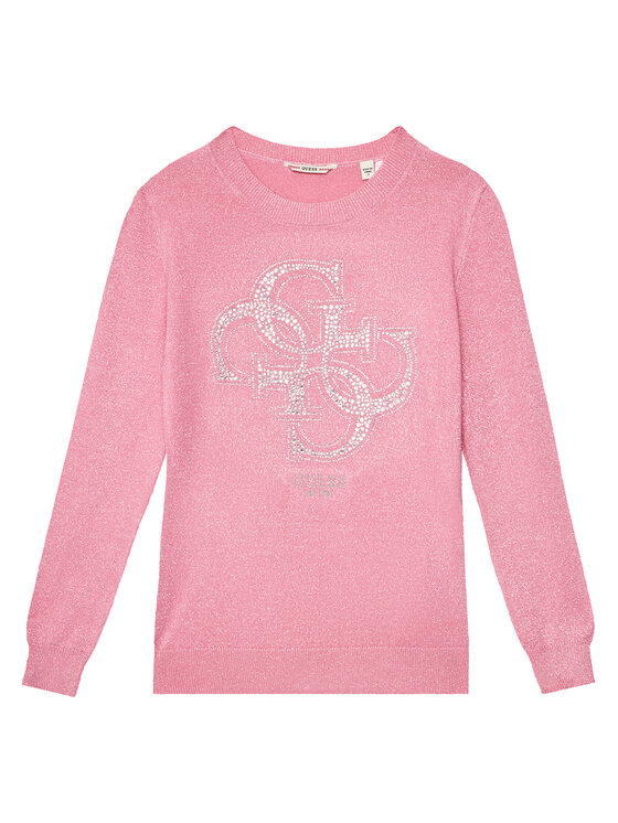 Guess Sweter J5YR01 Z3FP0 Różowy Regular Fit