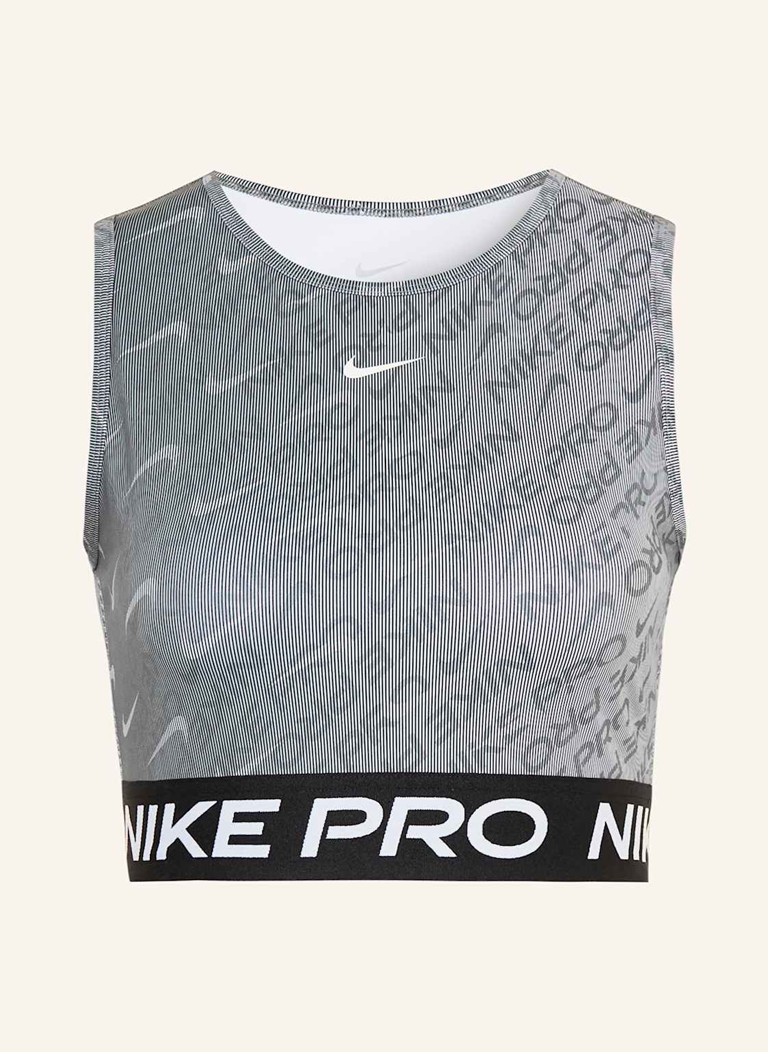 Nike Krótki Top schwarz
