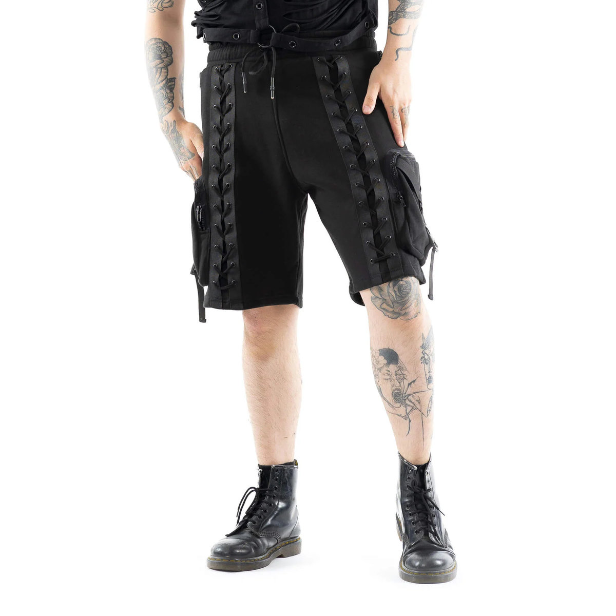 spodnie dresowe krótkie HEARTLESS - NOLEN-XXL