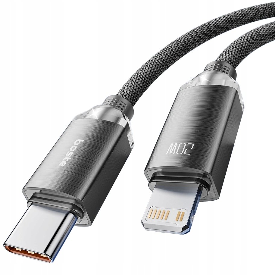 Boste Szybki Kabel Usb-C Do Lightning Do Apple Iphone Pd 20W 1M Bezpieczny
