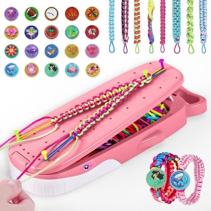 Bransoletka przyjaźni - DIY KIT - Różowy wybór