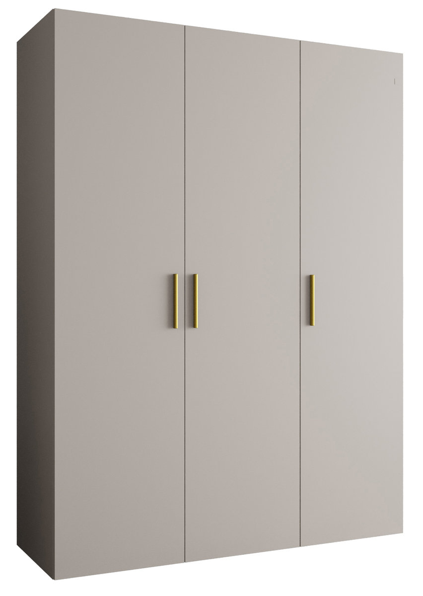 Szafa uchylna otwierana BARI 1 150 wys. 202 cm Kaszmir + u. Złoty