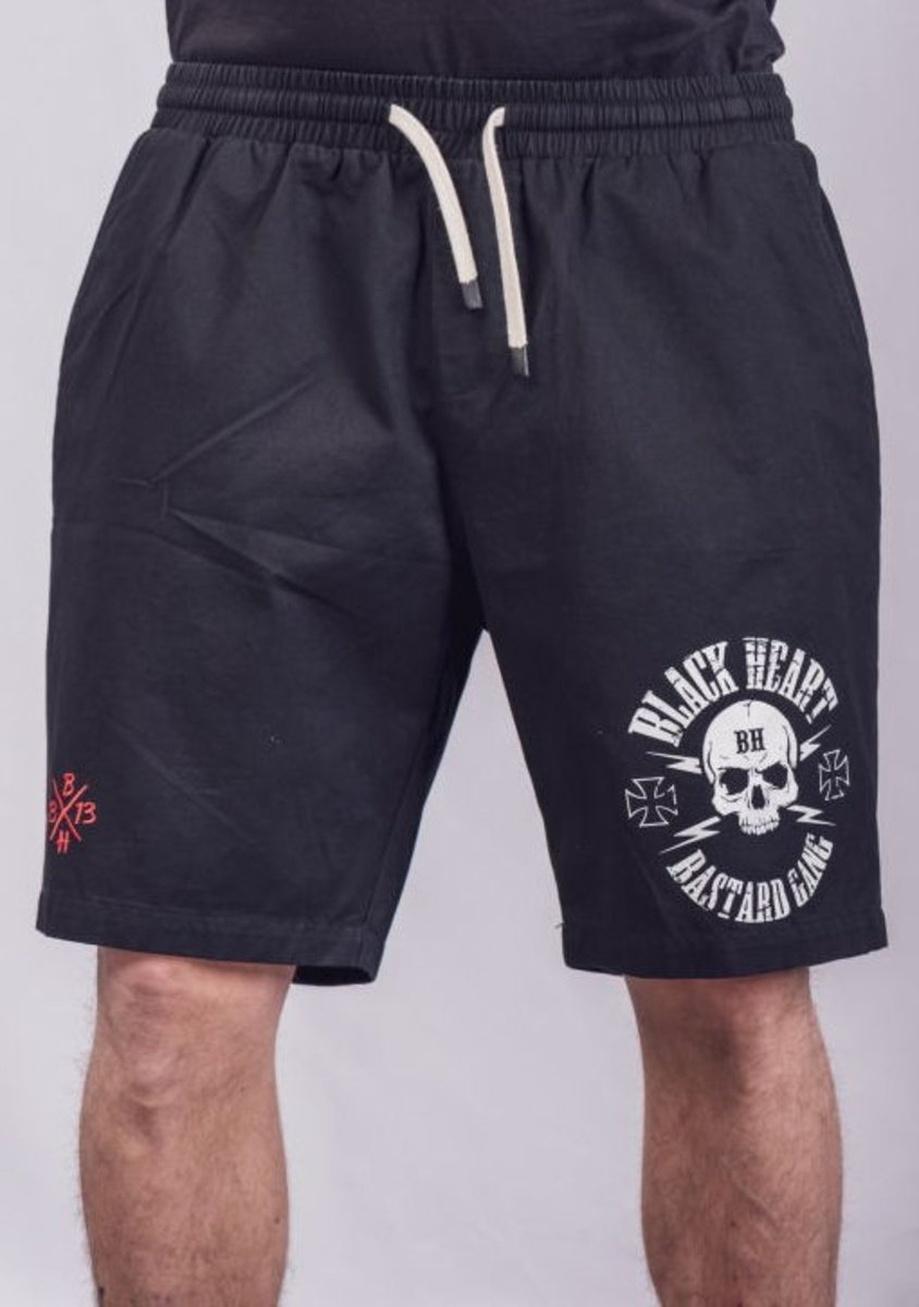 spodnie krótkie BLACK HEART MITCH black-XL