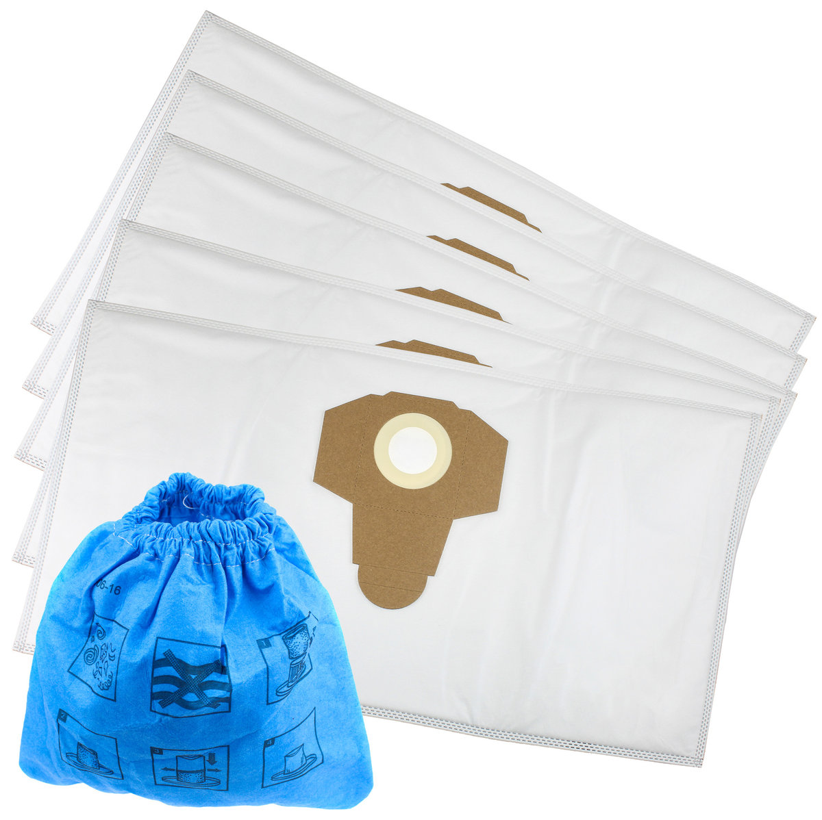 5X Worki Filtr Silnika Do Odkurzacza Parkside Pwd 20 25 30 A1