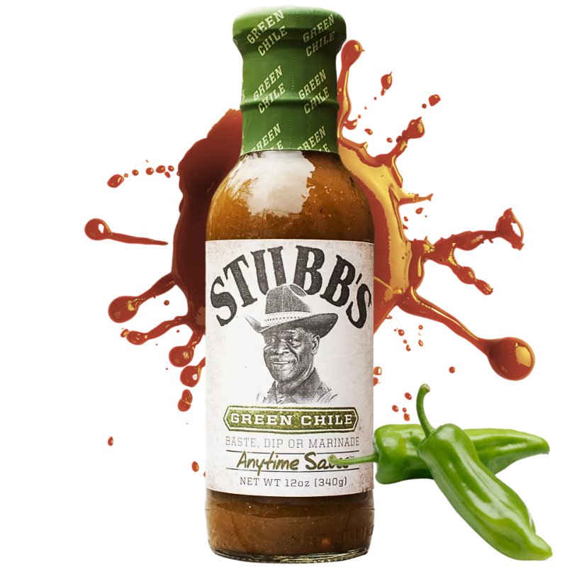OSTRY SOS CHILI Pikantny sos do mięs warzyw MARYNATA GLAZURA Green Chile