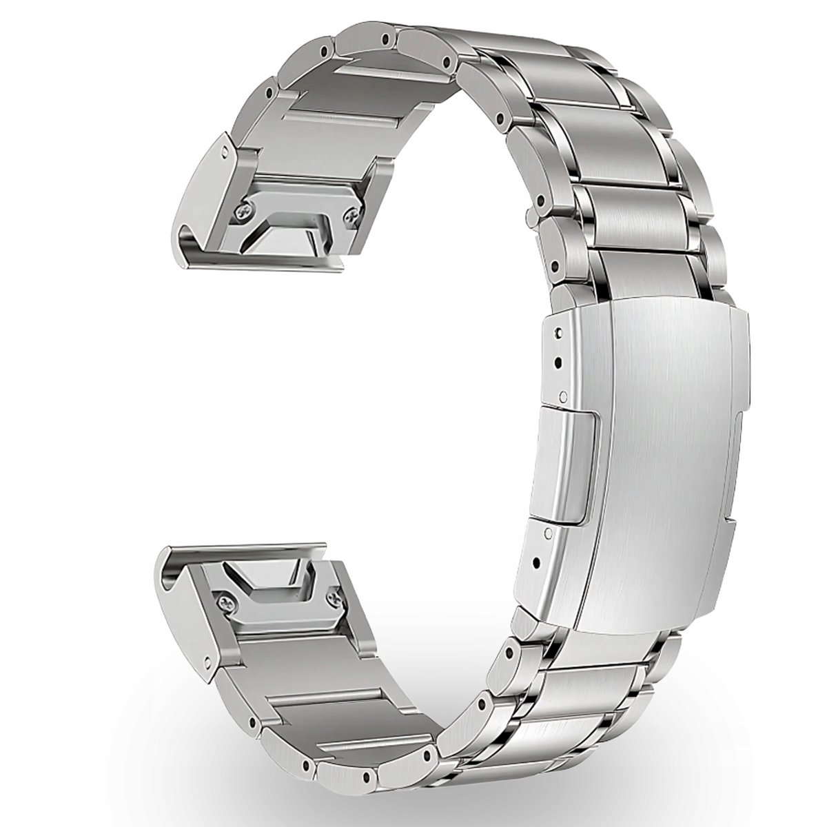 Tytanowa Bransoleta Do Garmin Fenix 5 6 7 8 E Pro Solar Instinct Qucikfit