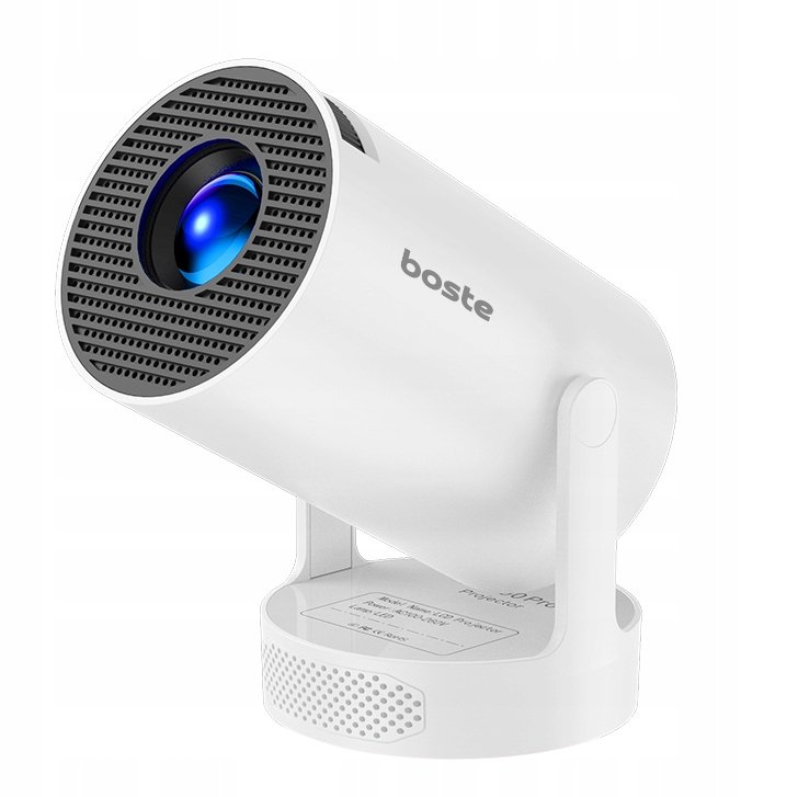 Boste Przenośny Rzutnik Projektor Android Wifi Hd 720P Led