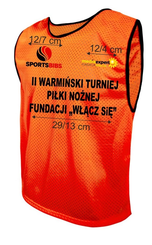 Znaczniki Piłkarskie Reklamowe Koszulka Trening Xl