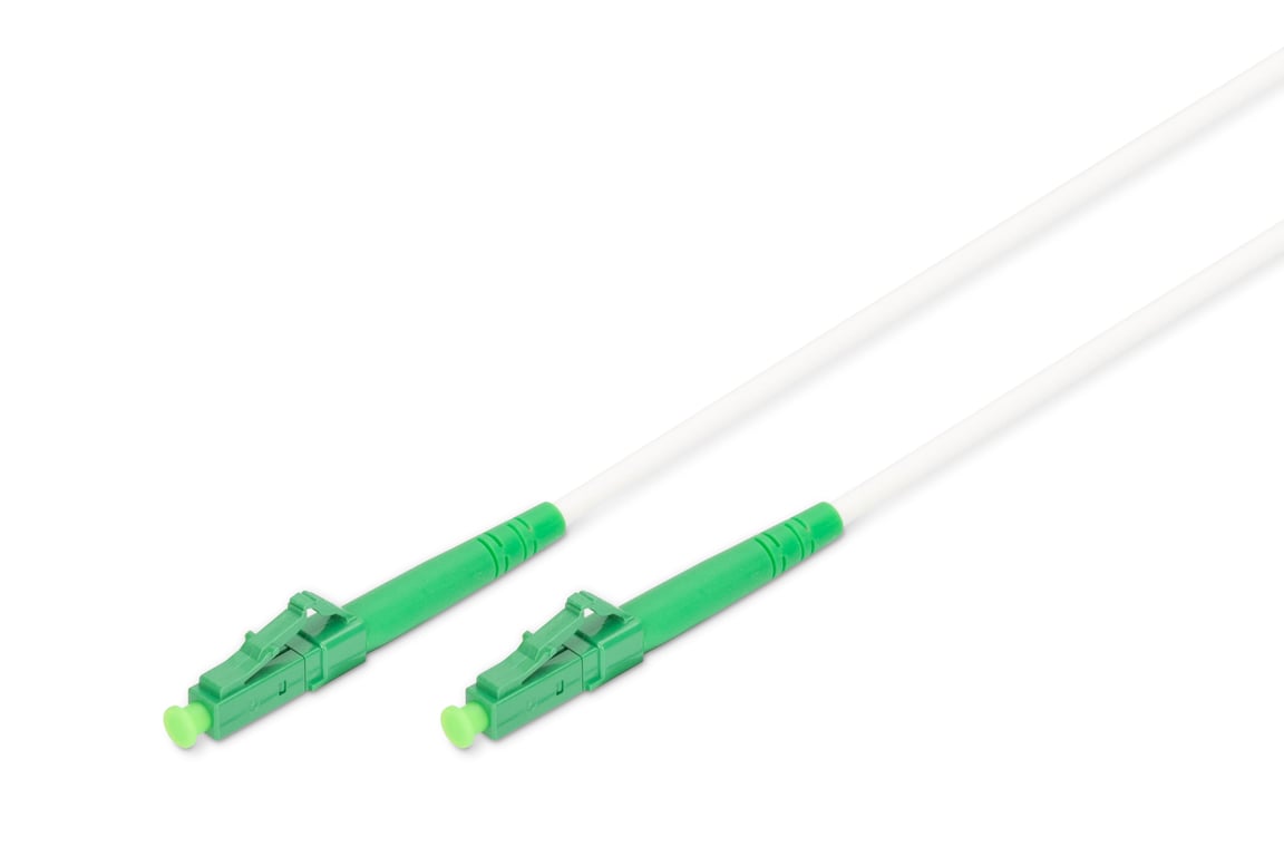 Digitus Światłowodowy opancerzony kabel krosowy, simplex, jednomodowy, LC/APC - LC/APC, 10 m