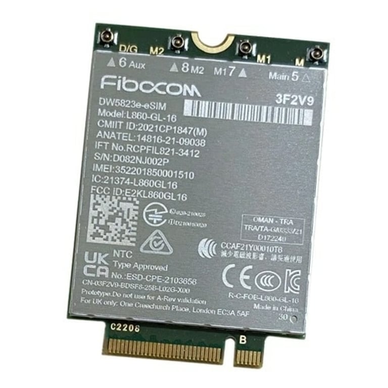 DELL DW5823E Wewnętrzny WWAN 1000 Mbit/s