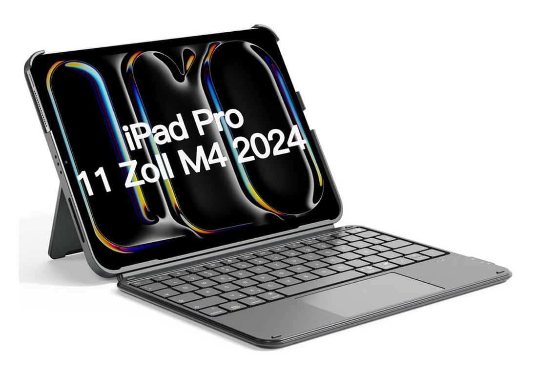 Inateck KB04122-11 QWERTZ Bluetooth Szary