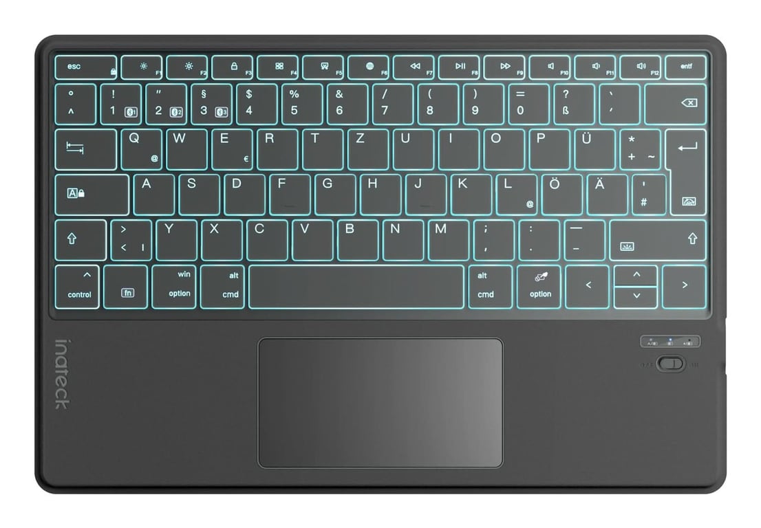 Inateck KB01104_GRAY część zamienna / akcesorium do tabletów Klawiatura
