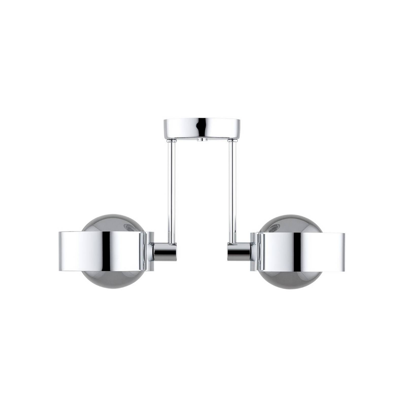 Argon Lampa sufitowa Mado, możliwość ściemniania, chromowy / srebrny, łazienka, metal, nowoczesny