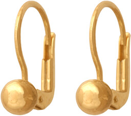 Złote kolczyki 585 wiszące PREZENT GRAWER PUDEŁKO