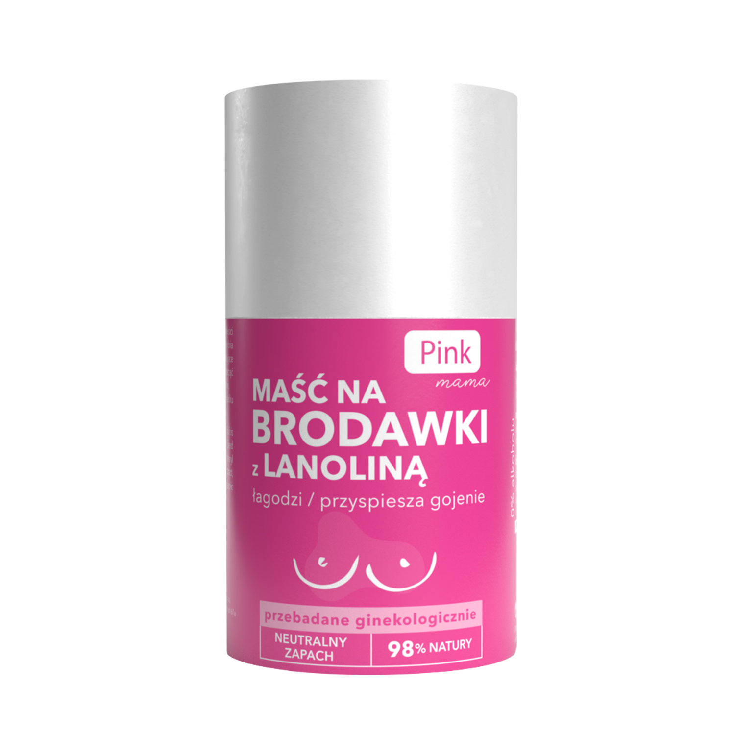 Pink Mama, maść na brodawki z lanoliną, 50 ml