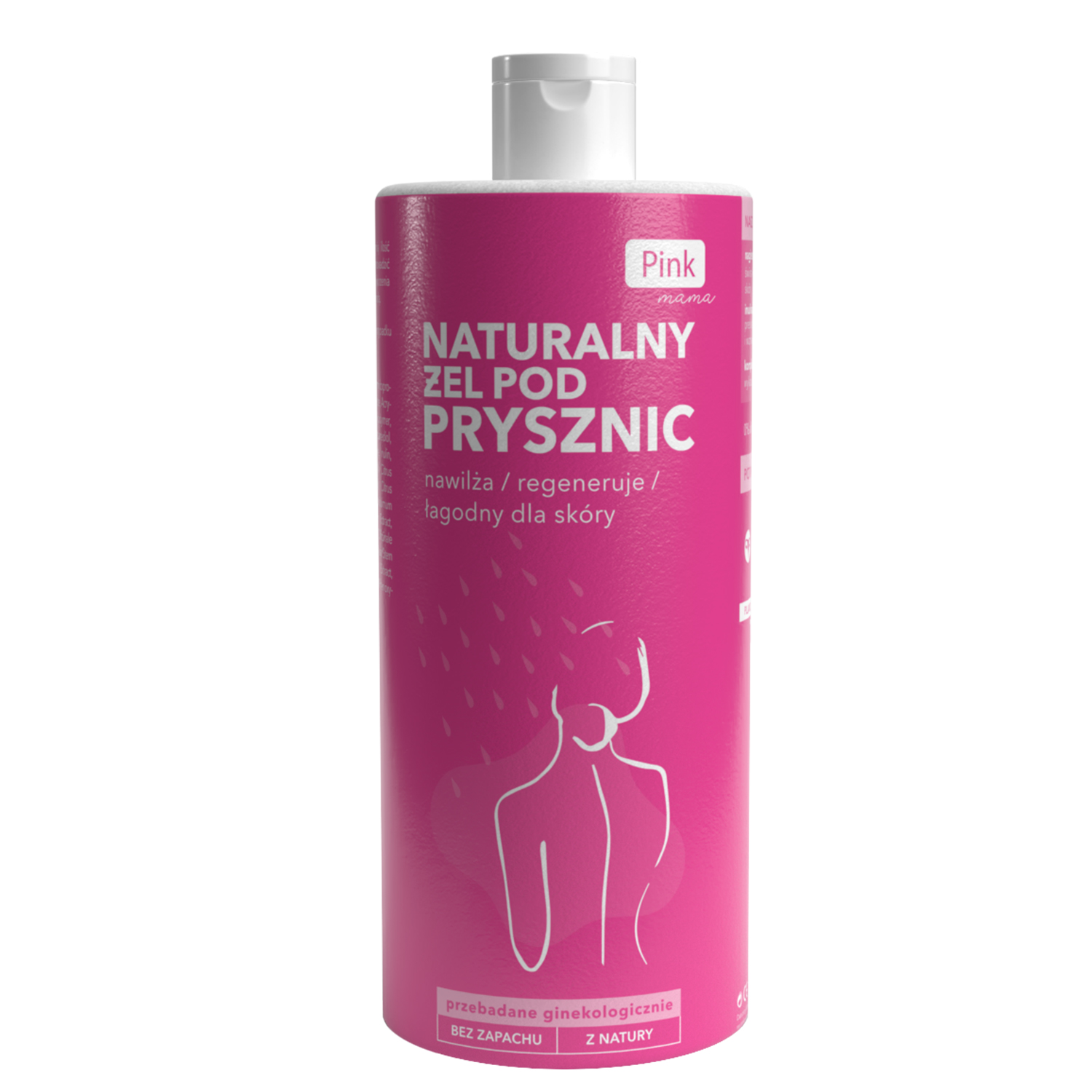 Pink Mama, naturalny żel pod prysznic, 500 ml